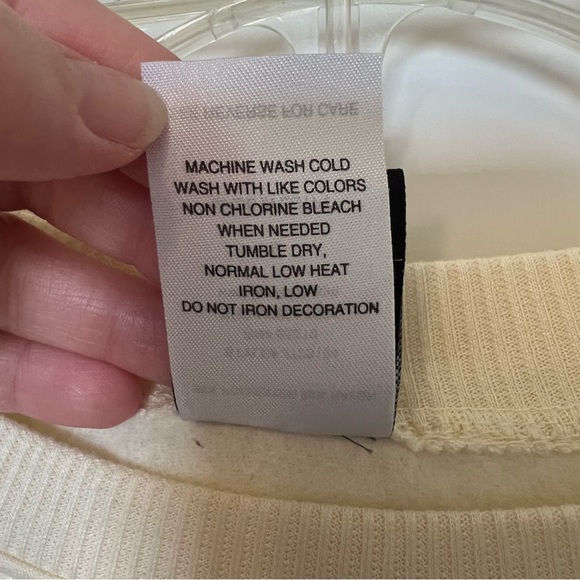 NWOT Fleece-Lined Dog Mom Sweatshirt Color Block Dog Lovers Slouchy Relaxed Fit - Picture 10 of 17